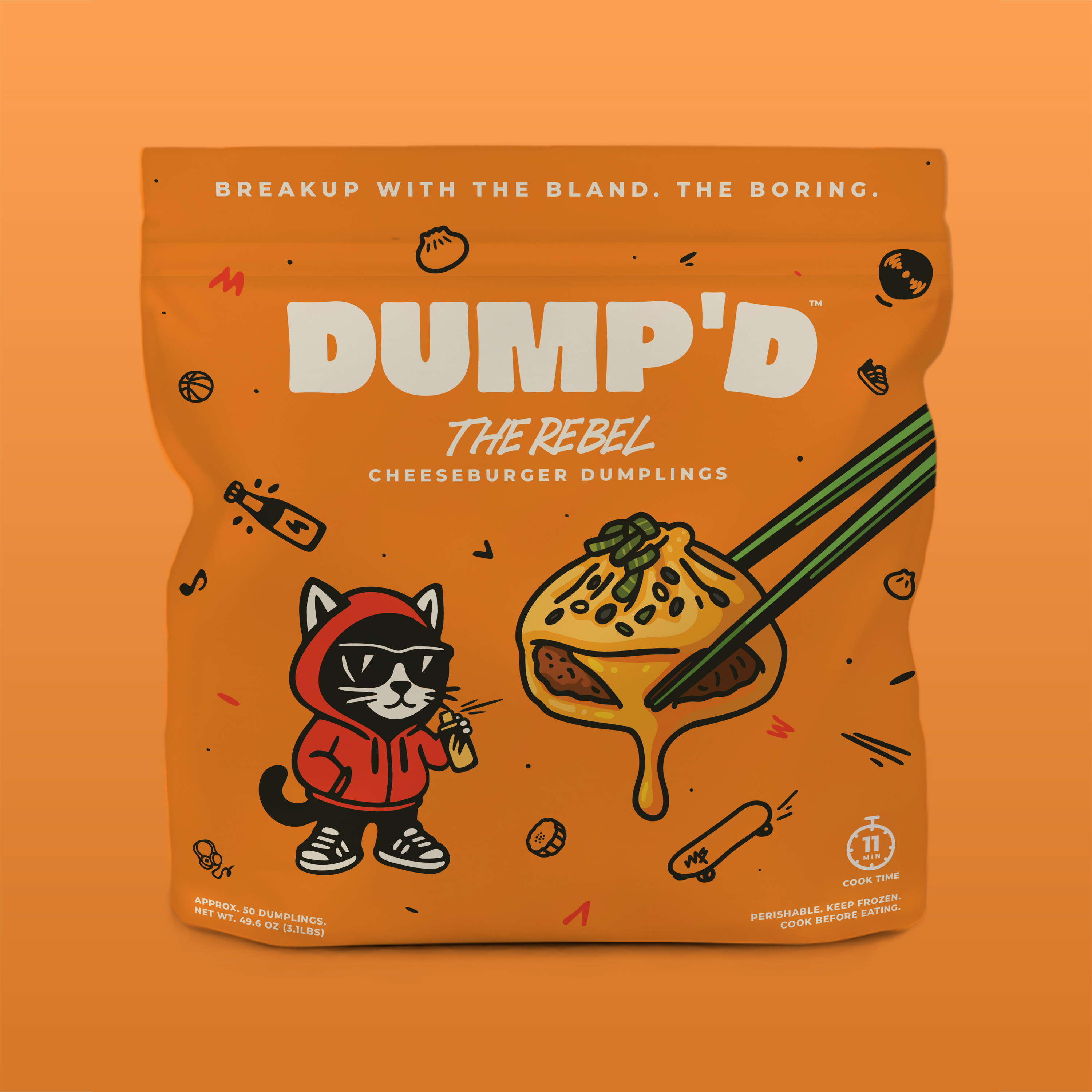Cheeseburger Dumpling - "The Rebel"