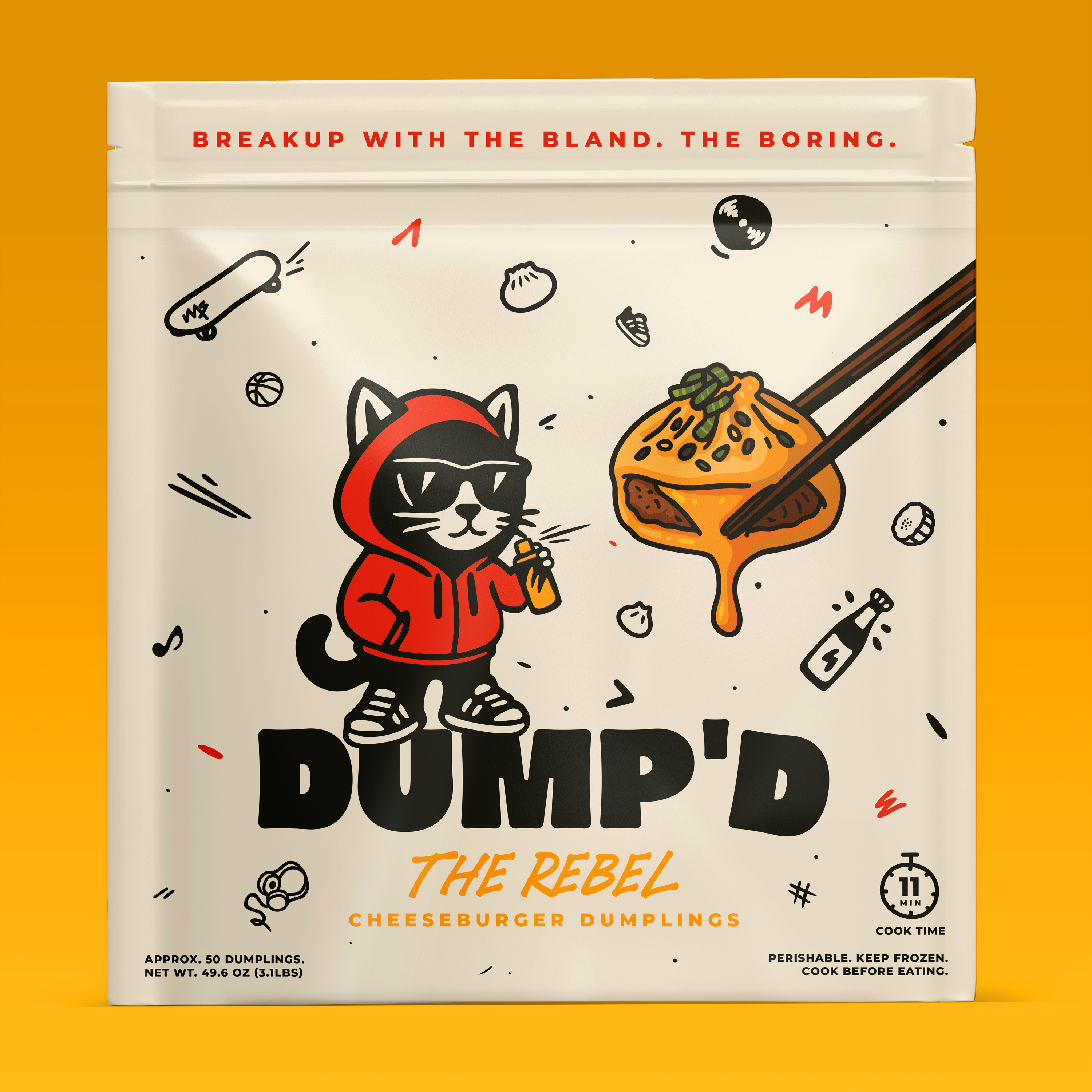 Cheeseburger Dumpling - "The Rebel"