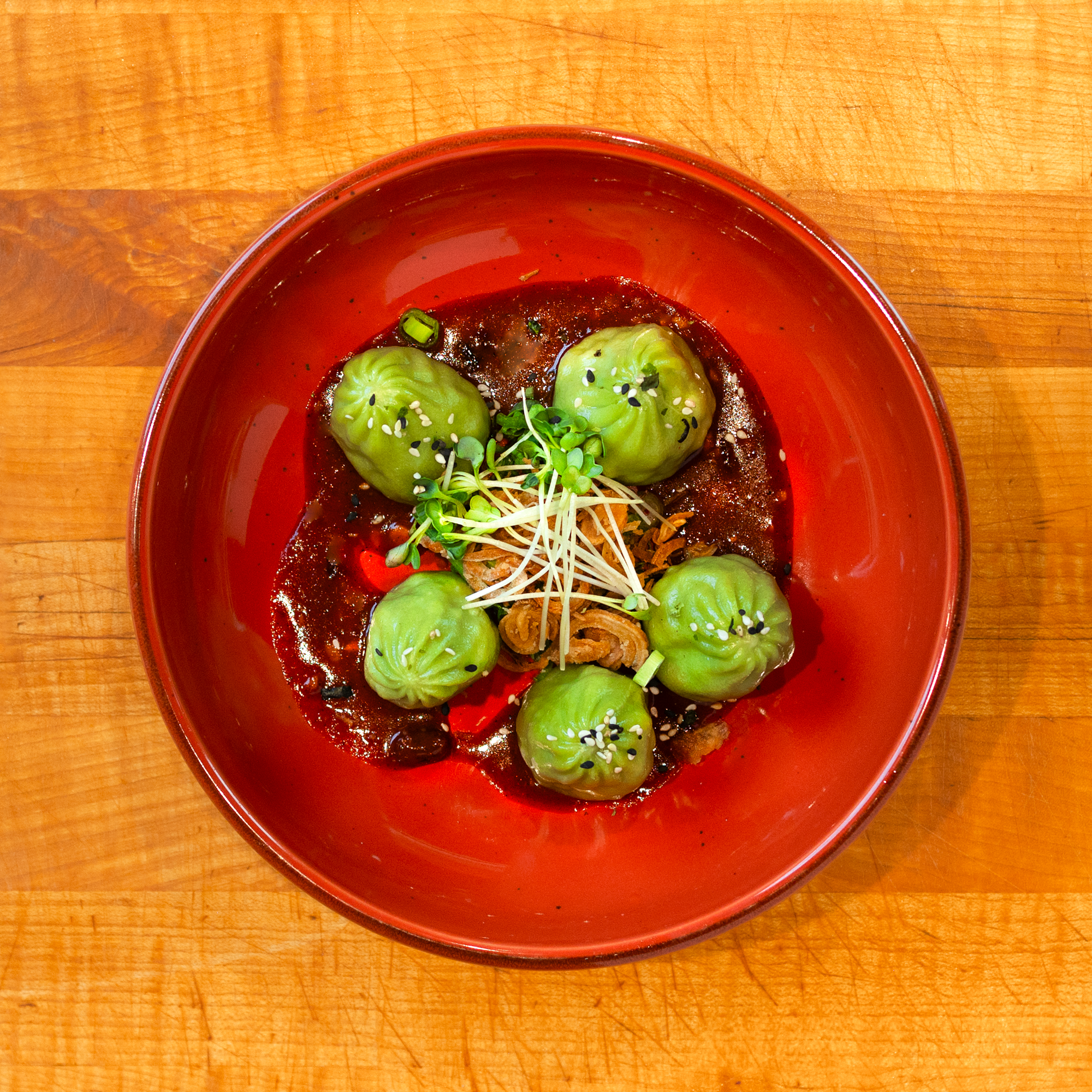 Mushroom Veggie Dumplings