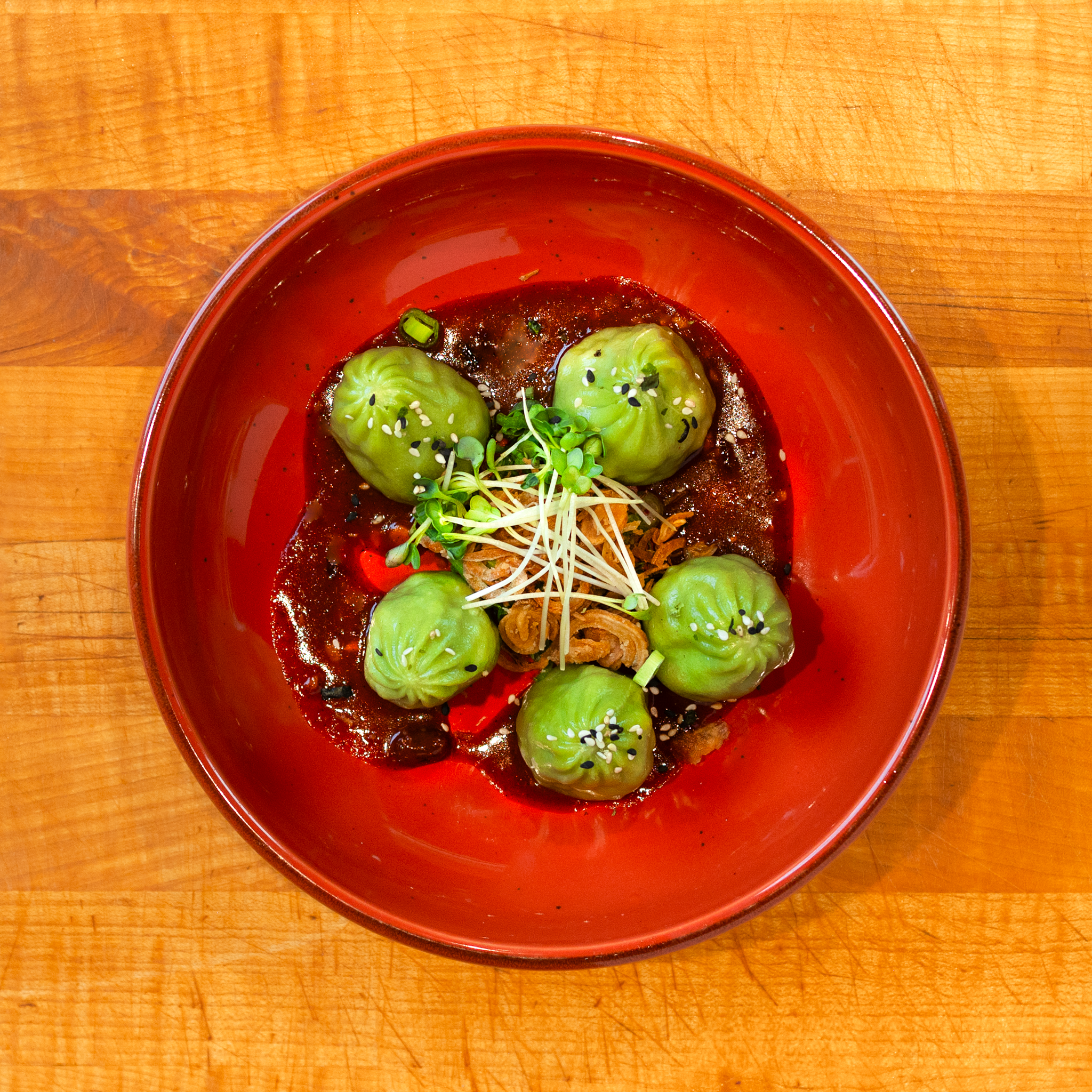 Mushroom Veggie Dumplings