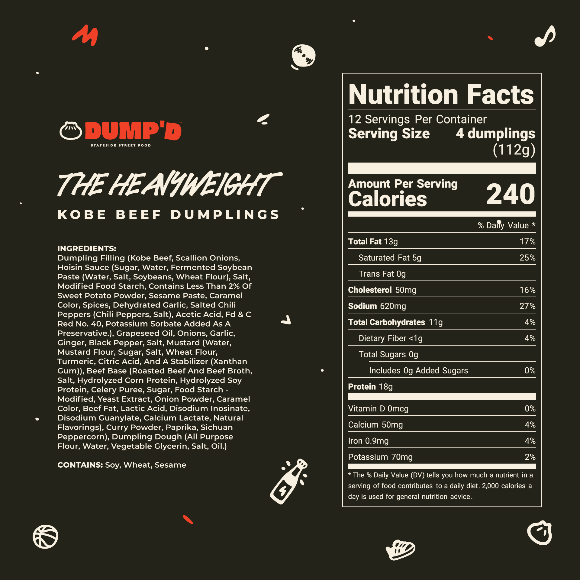 Kobe Beef Dumpling "The Heavyweight"