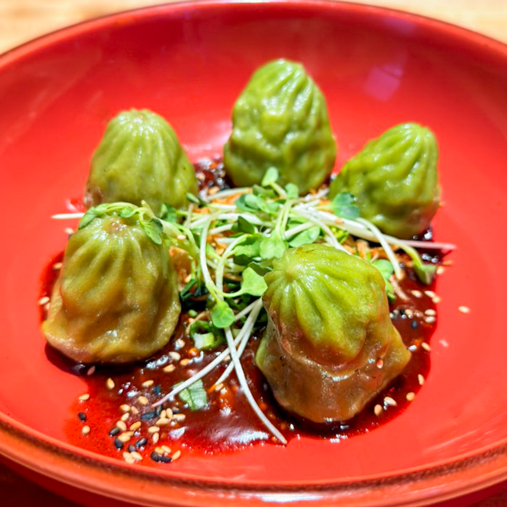Mushroom Veggie Dumplings
