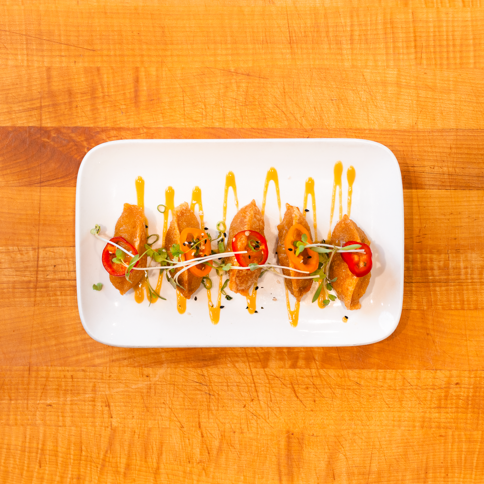 Philly Cheese Steak Dumplings