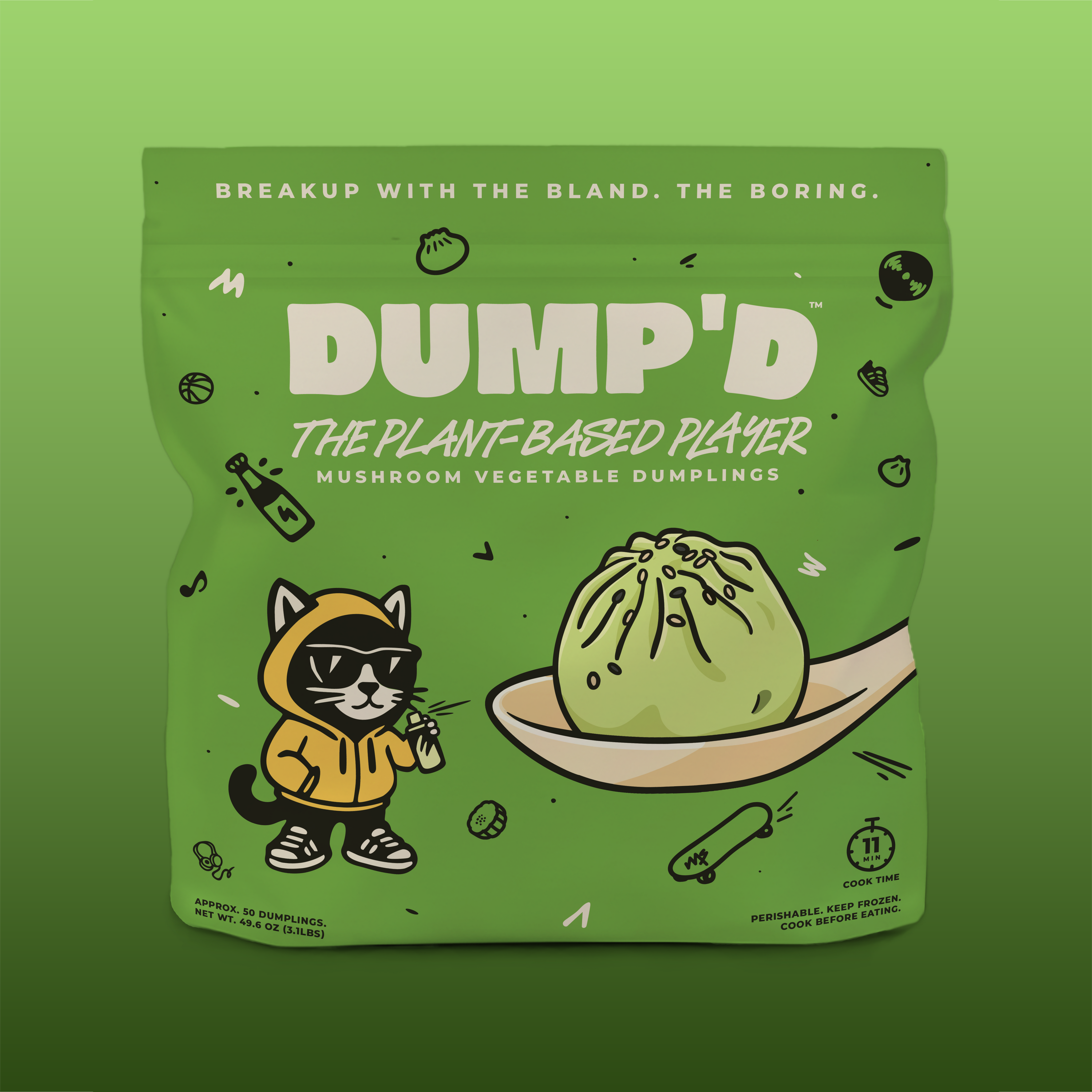 Mushroom Veggie Dumplings